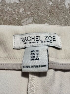 Rachel Zoe Neutral Cream Business Pants